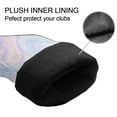 thumbnail image 4 of Golf Club Head Cover Waterproof Leather Golf Accessories HeadCovers Set Driver Headcover for Women Men Pastel Swirl Vibe, 4 of 5