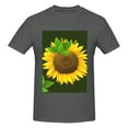 thumbnail image 4 of Bingfone Sunflower3 Men'S Loose Fit Short-Sleeve Pocket T-Shirt, 4 of 7
