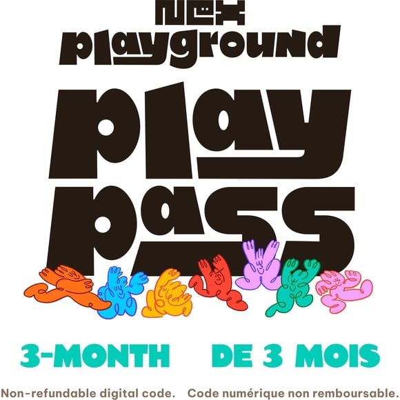 Play Pass (laissez-passer de jeu) Nex Playground de 3 mois (Code Numérique)