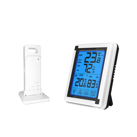 

Wireless Weather Station ℉/℃ Thermo meter Hygrometer w/ 3 Forecast Sensor