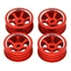 thumbnail image 2 of Juego de 4 llantas rojas para coches RC WLtoys escala 1:28 (todos los modelos K979). rojo, 2 of 4
