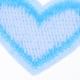 thumbnail image 5 of 20 parches termoadhesivos con forma de corazón, bordados, para ropa, mochilas, bolsos, insignias (colores aleatorios)., 5 of 6