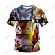 thumbnail image 1 of Verano manga corta dibujos animados animación Dragon Ball 3d impresión camiseta niños Cool moda calle niños Top Dragon Ball T-shirt110 heqiyong CONDUJO, 1 of 2