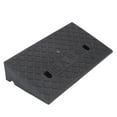 thumbnail image 1 of Rampe de Seuil d'Entrée, Rampe de Seuil en PVC à Double Trous Fixes avec Vis, Rampe de Gourmette Robuste pour Voiture, Motocyclette,, 1 of 7