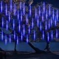 thumbnail image 3 of Christmas Decor 30cm LED Meteor Shower Rain Light Garland String Lamp Lighting Garden Decor, 3 of 6