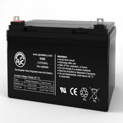 Impact Instrumentation Vac-Pac Portable Aspirator 12V 35Ah Medical Battery - This Is an AJC Brand Replacement