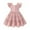 Pink, variant on Utlike Summer Dress For Girls Casual A Line Princess Dress With Elastic Waist For Outdoor Play And Daily Wear Cozy Sundress For Girl Size 3 Years-4 Years