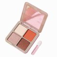 thumbnail image 2 of Eyeshadow Color Super Fire 4 Color Eye Shadow Plate Flash Powder Pearl Waterproof Flash Beads Small Plate Portable Sponge Eye Shadow Brush, Eyeshadow for Women, 2 of 7