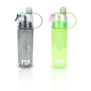Afunbaby Kids Adult Mist N Sip Insulated Misting Water Bottle Squeeze Bottle  20 oz for Gym Cycling Running Hiking 