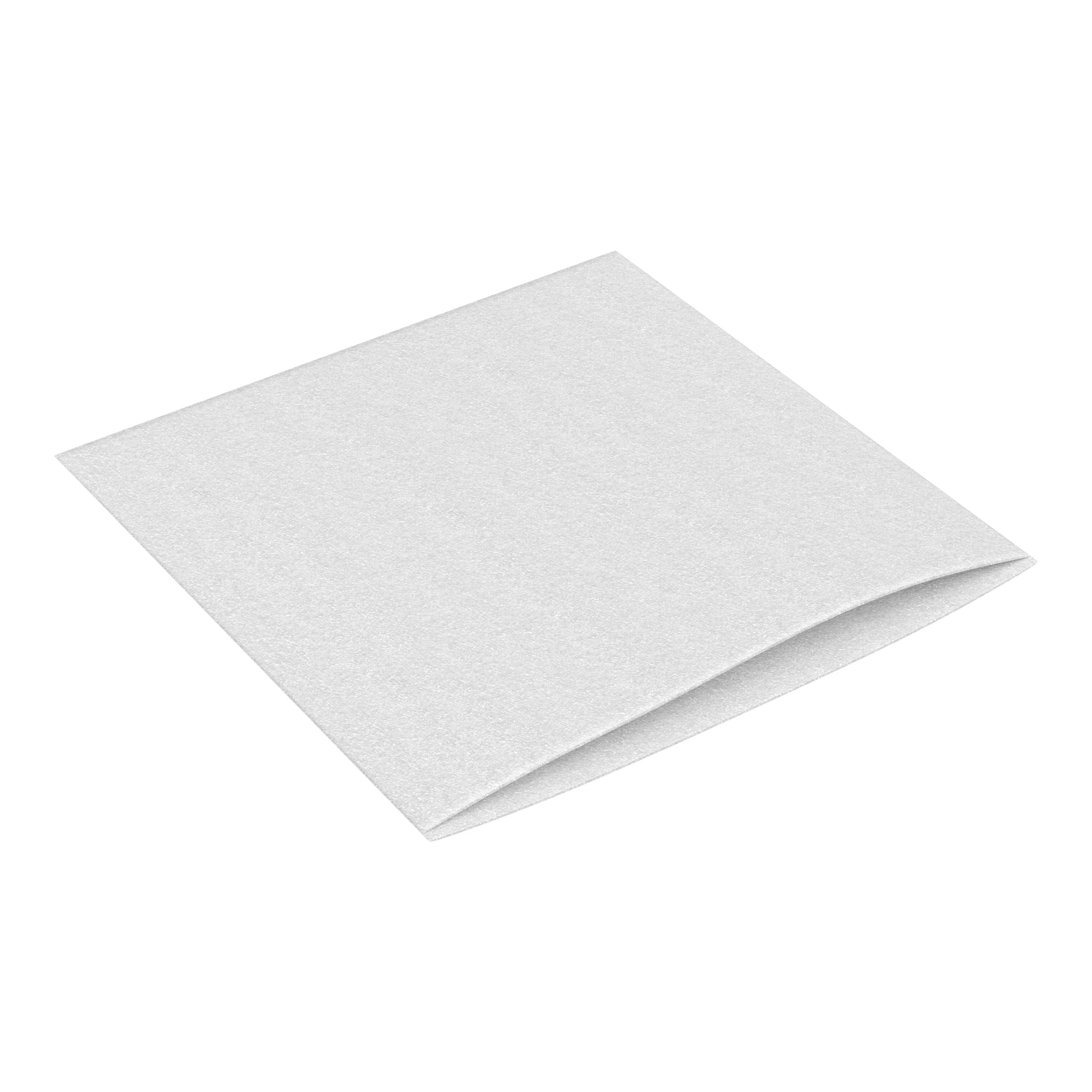 Duck Foam Pouches, 12 in. x 12 in., White, 8 Pack