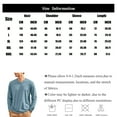 thumbnail image 3 of Men's V-Neck Camouflage Print Long Sleeve T-Shirt Casual Military Style Fashion Top Loose Fit Comfortable Outdoor Shirt,Mint Green,S, 3 of 6