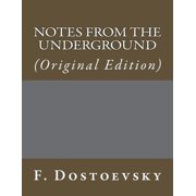 Best Sellers Classic Books Notes from the Underground Original Edition Paperback