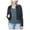 Black, variant on Womens Long Sleeve Short Denim Jacket Lapel Button Up Cropped Trucker Jean Jackets Coats(Black,XL)