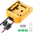 thumbnail image 1 of Power Wheels Adapter for Dewalt 20V Battery Adapter Power Wheels Battery Conversion Kit with Switch, Fuse & Wire Terminals, 12AWG Wire, Power Connector for DIY Ride On Truck, RC Car Toys and Robotics, 1 of 7