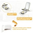 thumbnail image 3 of Comforter Clips, 12 Pack Duvet Clips Set Keeps Comforter from Shifting Comforter Clips for Duvet Covers Hold on Bed, 3 of 5