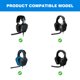 thumbnail image 3 of NUOLUX 1Jgo Almohadillas Para Auriculares Con Espuma Viscoelástica Para Mejor Aislamiento De Ruido, 3 of 6