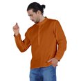 thumbnail image 4 of Atasi Kurta Courte pour Hommes Chemise Henley Manches Longues Col Mandarin, 4 of 7