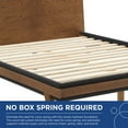 thumbnail image 5 of Modway Dylan Queen Platform Bed in Walnut, 5 of 9