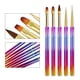 thumbnail image 5 of 5x Nail t Brushes Set Design Pen Liner pa Salon Home DIY shamjiam cepillos de uñas de arte de uñas, 5 of 8