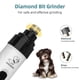 thumbnail image 3 of Dog Nail Grinder, Upgraded Super Quiet Painless Pet Nails Grooming Tools, 2 Speed Rechargeable Pet Nail Trimmer For Large Medium Small Dogs Cats Excel, 3 of 5