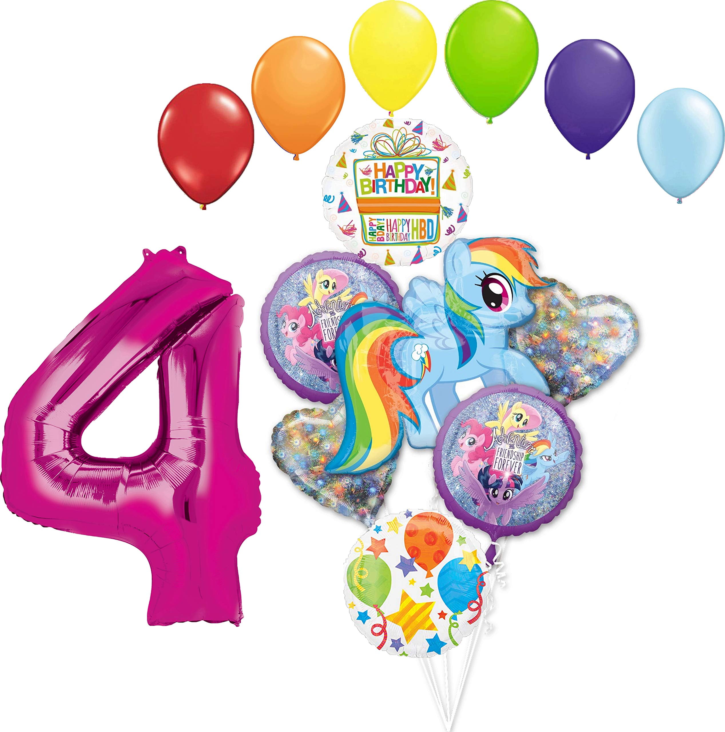 My Little Pony 4th Birthday Party Supplies Adventure and