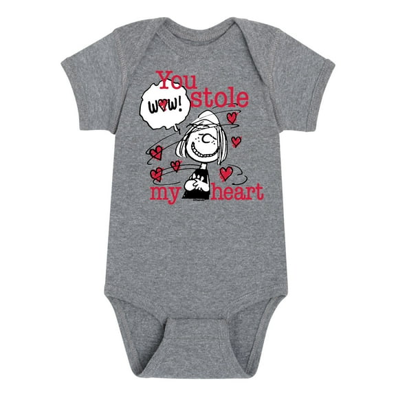 Peanuts - Patty Stole My Heart - Infant Baby One Piece Onesie