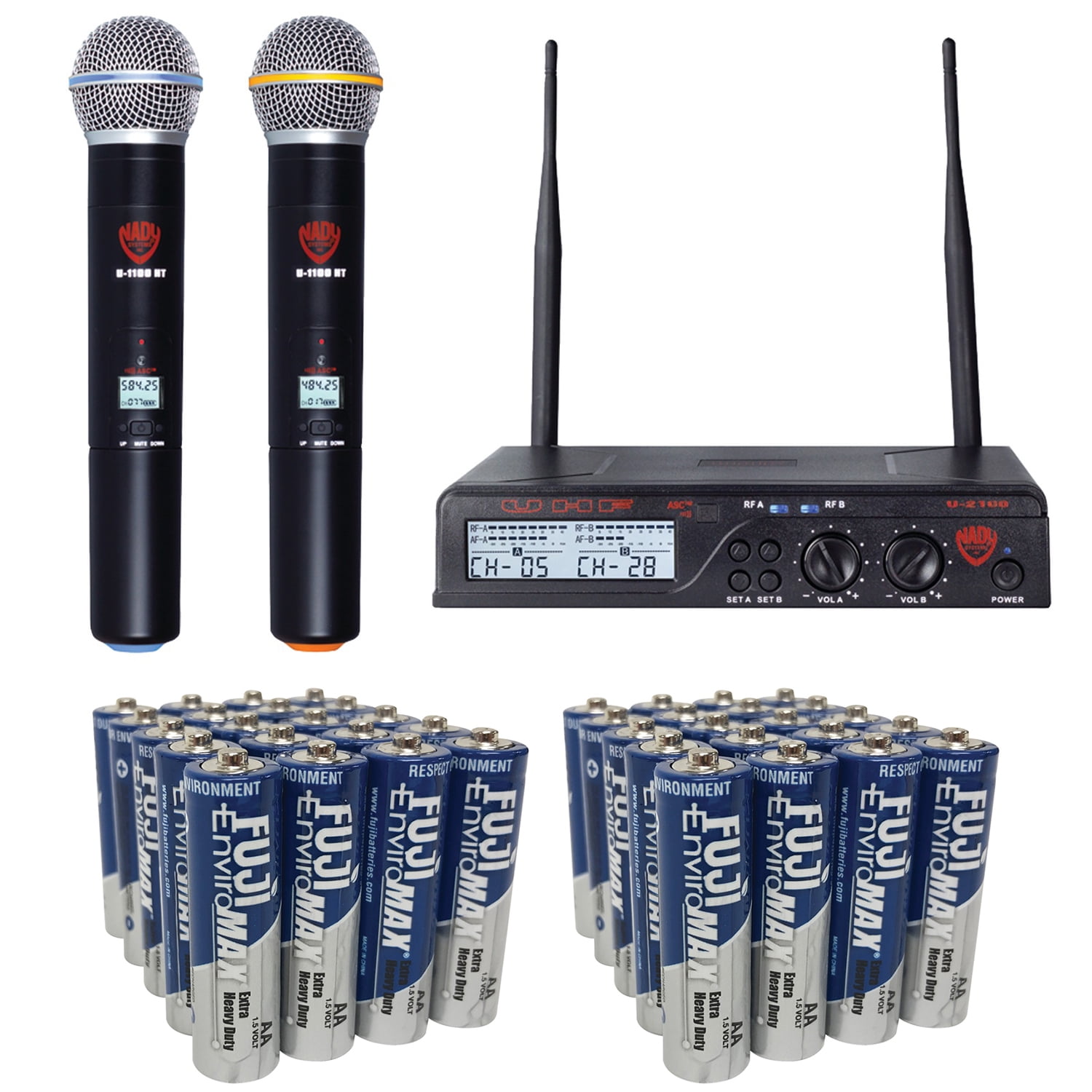 NEW Nady U-1100 HT 100-Channel Wireless Handheld Microphone System