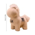 thumbnail image 3 of 2026 Year of the Horse Plush Toy - 10-Inch Collector's Edition Equine Doll with Embroidered Details, Chinese Zodiac Festival Gift & Home Decoration, 3 of 6