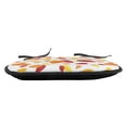 thumbnail image 3 of Leaf Chair Seating Cushion Set of 4, Colorful Fall Autumn Leaves on White Background Seasonal Design Modern Art, Seat Pads for Office with Anti-slip Backing, 16"x16", Red Orange Yellow, by Ambesonne, 3 of 7