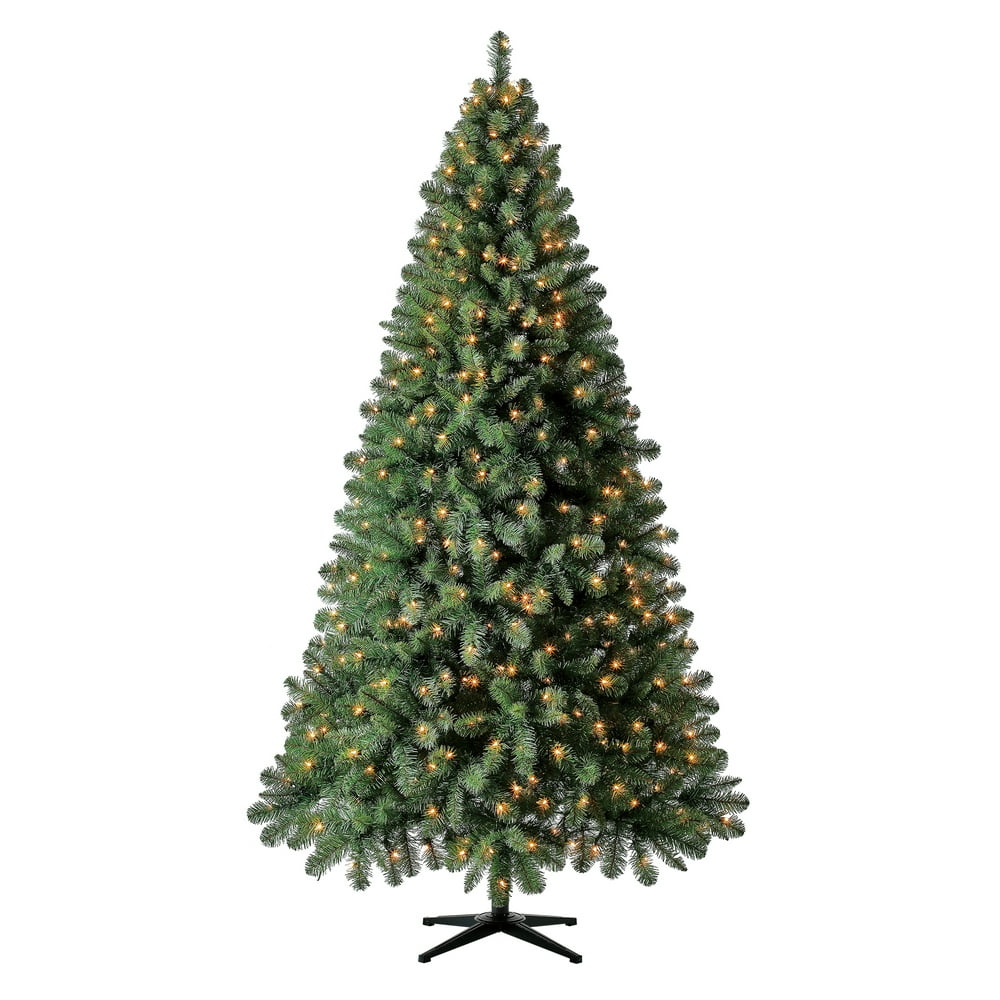 Holiday Time PreLit Kennedy Fir Quick Set® Artificial Christmas Tree