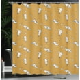 thumbnail image 4 of Ambesonne Rodeo Shower Curtain, Cow Skulls Arrows Feathers, 69"Wx75"L, Pale Coffee and White, 4 of 5