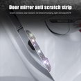 thumbnail image 6 of Car Exterior Accessories Green Rhinestone Car Accessories for Women 2 Piece Car Door Handle Anti-Collision Decorative Sticker, 6 of 7