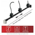 thumbnail image 3 of Garland Hanger for Front Door | Adjustable Fits 32"- 80" Doors | Heavy-Duty Christmas Decoration Holder for Wreaths, Lights & More | No Screws, Drilling, Glue-Damage-Free (71"-80"), 3 of 7