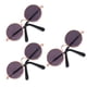 thumbnail image 2 of Alloy and Plastic Sunglasses for Dolls Toy Accessories for Decoration 2 Pcs Black Color, 2 of 3