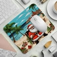 thumbnail image 2 of Santa Claus Square Desk Mat Gaming Mouse Pad, 8.3x9.8 Inch Non-Slip Rubber Bottom Printed Design - Suitable for Office and Gaming, 2 of 6