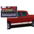 thumbnail image 2 of Trimbrite Rocker Panel Molding T1840 Diamond Plate Rocker Panel Kit; 5 7/8 Inch x 14 Foot Roll; Silver Chrome; Diamond Plate Vinyl, 2 of 2