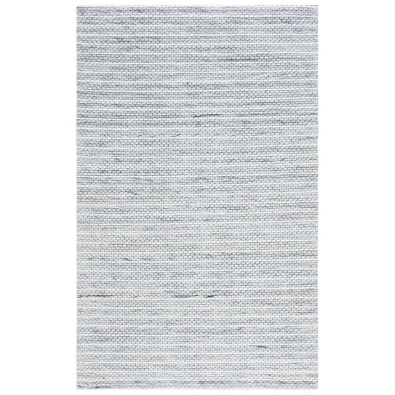 SAFAVIEH Marbella Cassandra Distressed Area Rug, Blue/Ivory, 3' x 5'