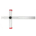 thumbnail image 2 of T Square Ruler 48in, Labor Saving Metal T Square Ruler Aluminum Alloy Easy To Read Clear Scales Wear   For Crafting, 2 of 8
