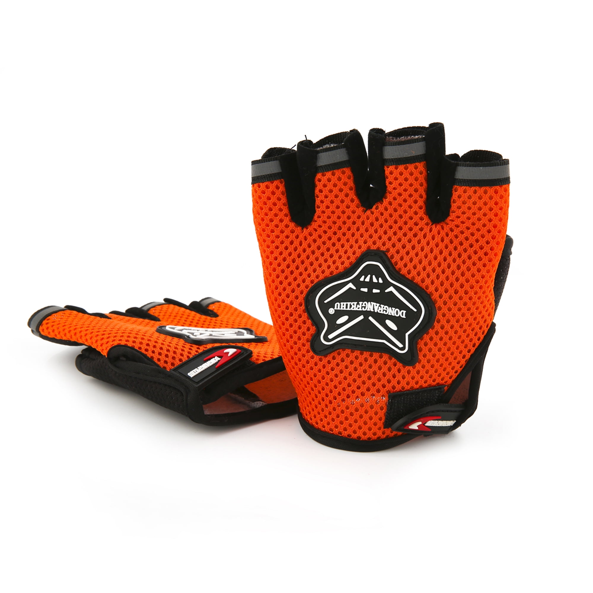 Men Kids Cycling Gloves Stylish Handsome Half Finger Shock Absorbing