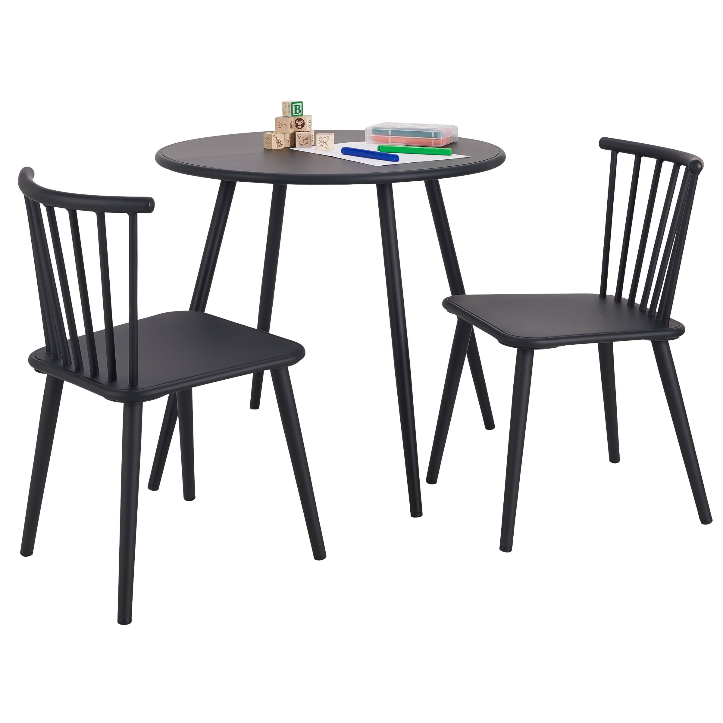 kids round play table