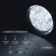 thumbnail image 3 of Simple flashlight, powerful LED flashlight, zoom charging, super long shot, suitable for outdoor lighting, camping, 3 of 5
