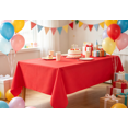 thumbnail image 4 of Rectangle Vinyl Tablecloth, Waterproof Spillproof Plastic Backed Table Cloth, Wipe Clean Table Cover for Dining Table, Buffet Parties and Camping (6ft x 4.5ft), 4 of 4