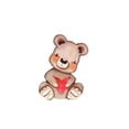 thumbnail image 2 of [Cotton Beary Much Tee] Soft Cotton My Great Grandma Loves Me Beary Much T-Shirt Round Neck Short Sleeve Tee with Cute Bear Graphic, Perfect for Summer Casual Wear, Cozy Clothing Casual Style Machine, 2 of 7