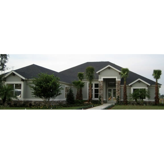 556-3335: Luxury Modern 5 Bed, 4 Bath Luxury Home Plan, 3335 Sq Ft: Full Blueprints with License to Build by Home Plan Marketplace - Lesuto