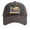 Coffee, variant on Women's Washed Distressed Denim Design Vintage Print Baseball Cap Gulf of Mexico Print Trucker Hat Lightweight Breathable Trendy Versatile Street Style Navy One Size