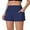 Blue, variant on Charmo Swim Shorts for Women Swimwear High Waisted Swim Bottom Hidden Pockets Board Shorts