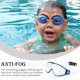 thumbnail image 5 of Eigraketly Gafas de natación para niños, gafas de natación portátiles impermeables para deportes acuáticos en piscina Deportes acuáticos Azul blanco Eigraketly OD023659-03, 5 of 6