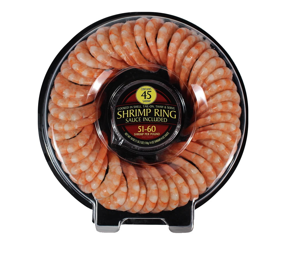 Cooked Shrimp Ring, Frozen