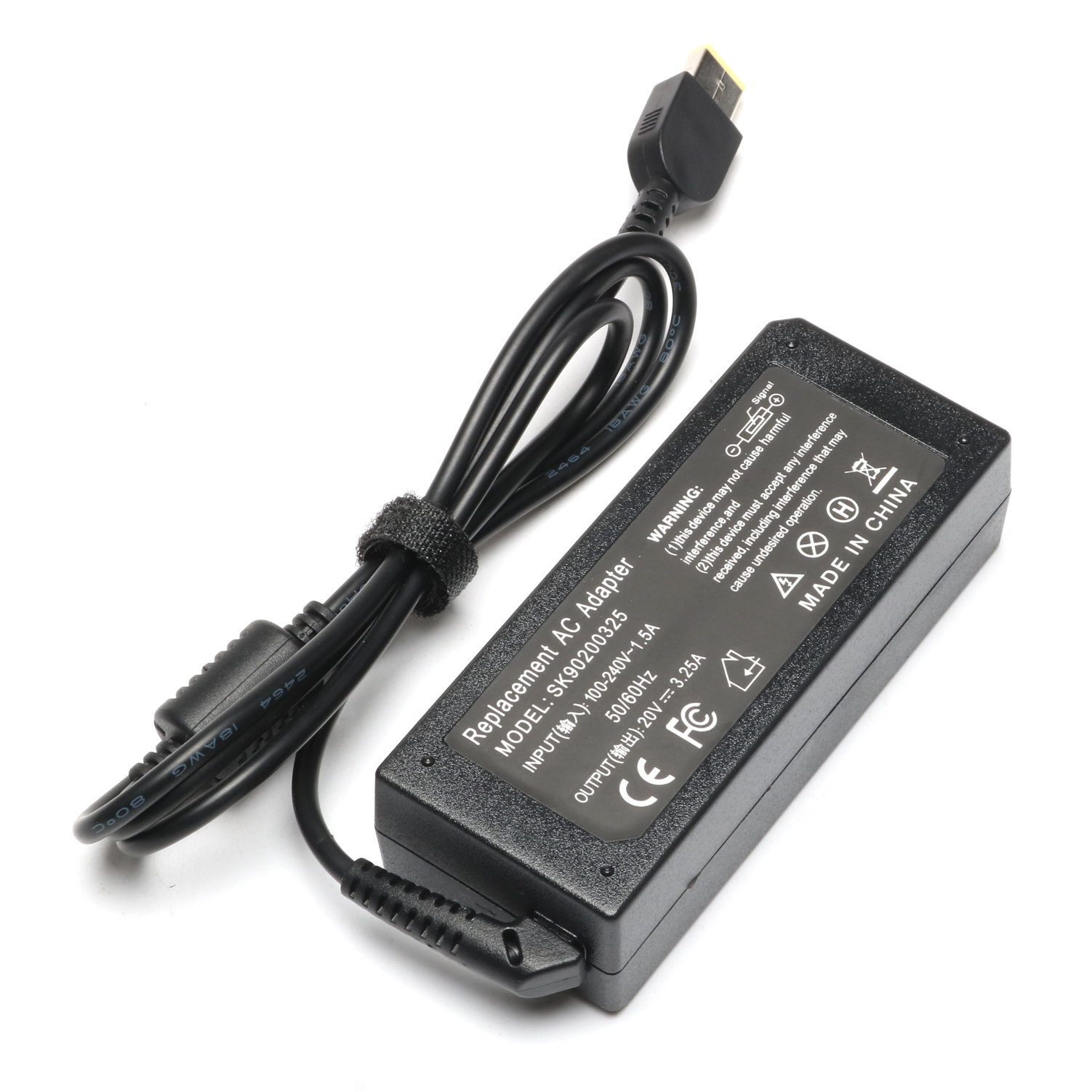20V 3.25A 65W USB AC Adapter Charger For Lenovo Yoga 2 11 11s 13 2 Pro, Flex 2 15 15D 14 10,IdeaPad S210 U430 U530,Compatible Flex G40 G50 13 13-2191 - image 5 of 8