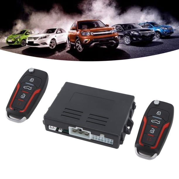 De Alarma De Seguridad Para Automóvil, Kit De Cierre Centralizado Remoto Ajuste Universal DC12V Conveniente Antirrobo Para Automóviles